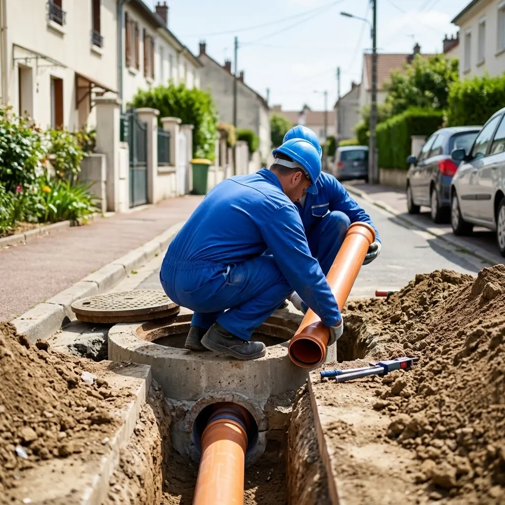 Comment se déroule le raccordement à Pierrefitte-sur-Seine ?