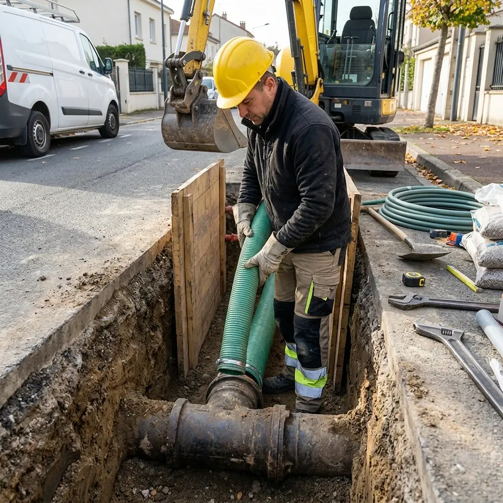 Comment se déroule le raccordement à Saint-Ouen-sur-Seine ?