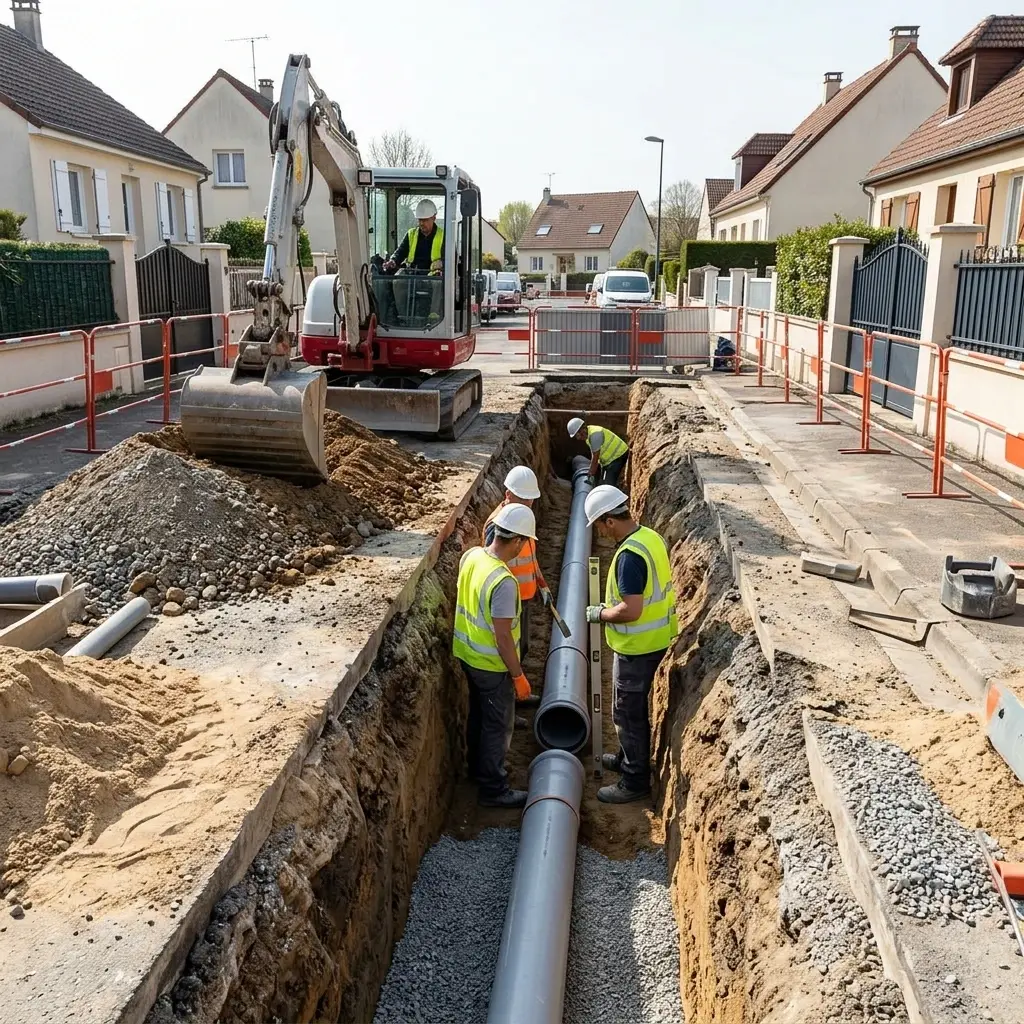 Raccordement au tout à l'égout Fontenay-sous-Bois (94120)