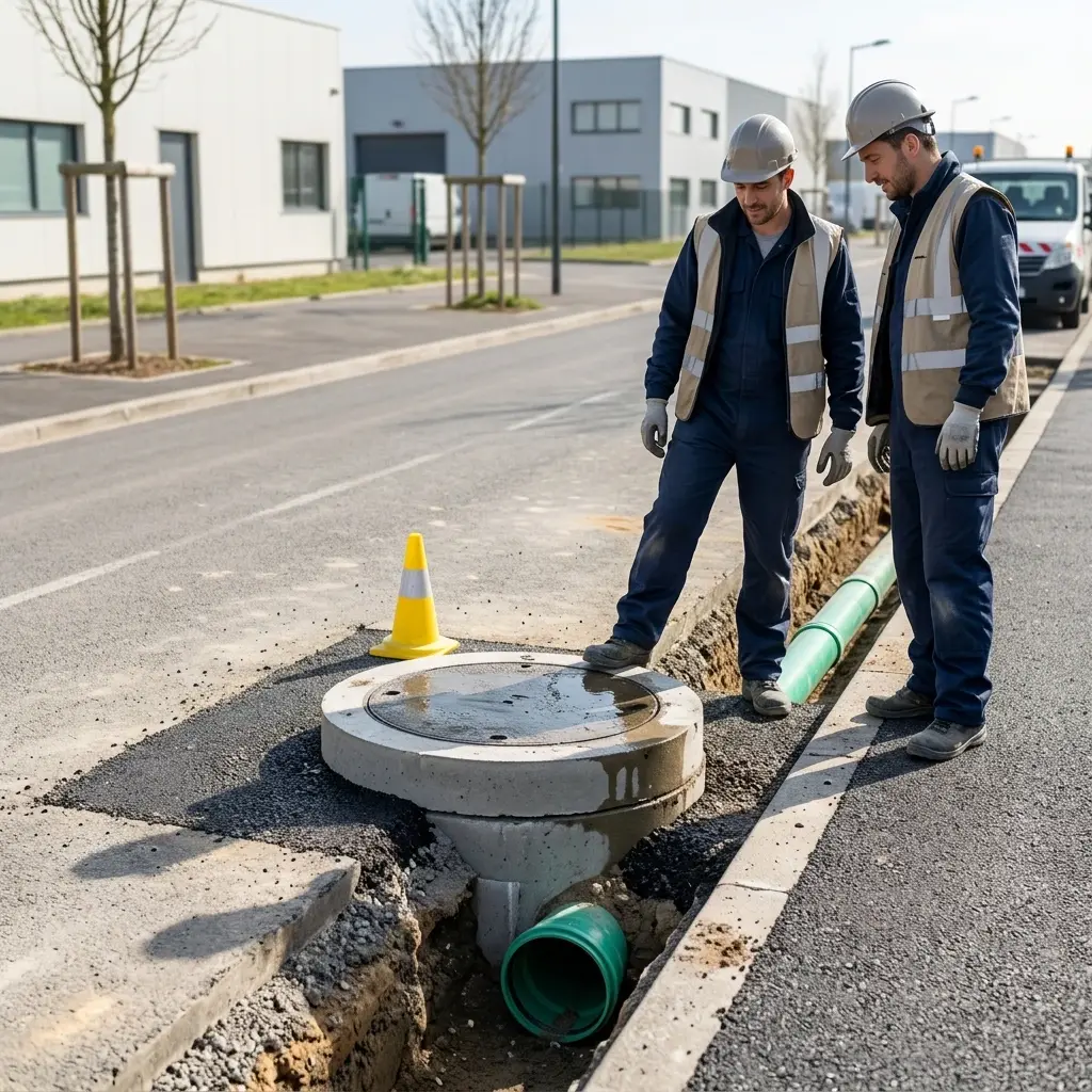 Notre méthode de raccordement au tout à l'égout