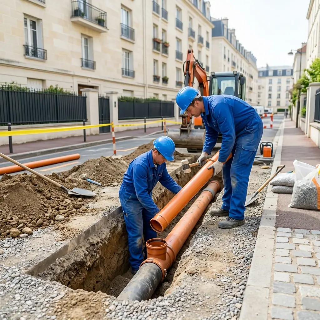 Raccordement au tout à l'égout Saint-Mandé (94160)