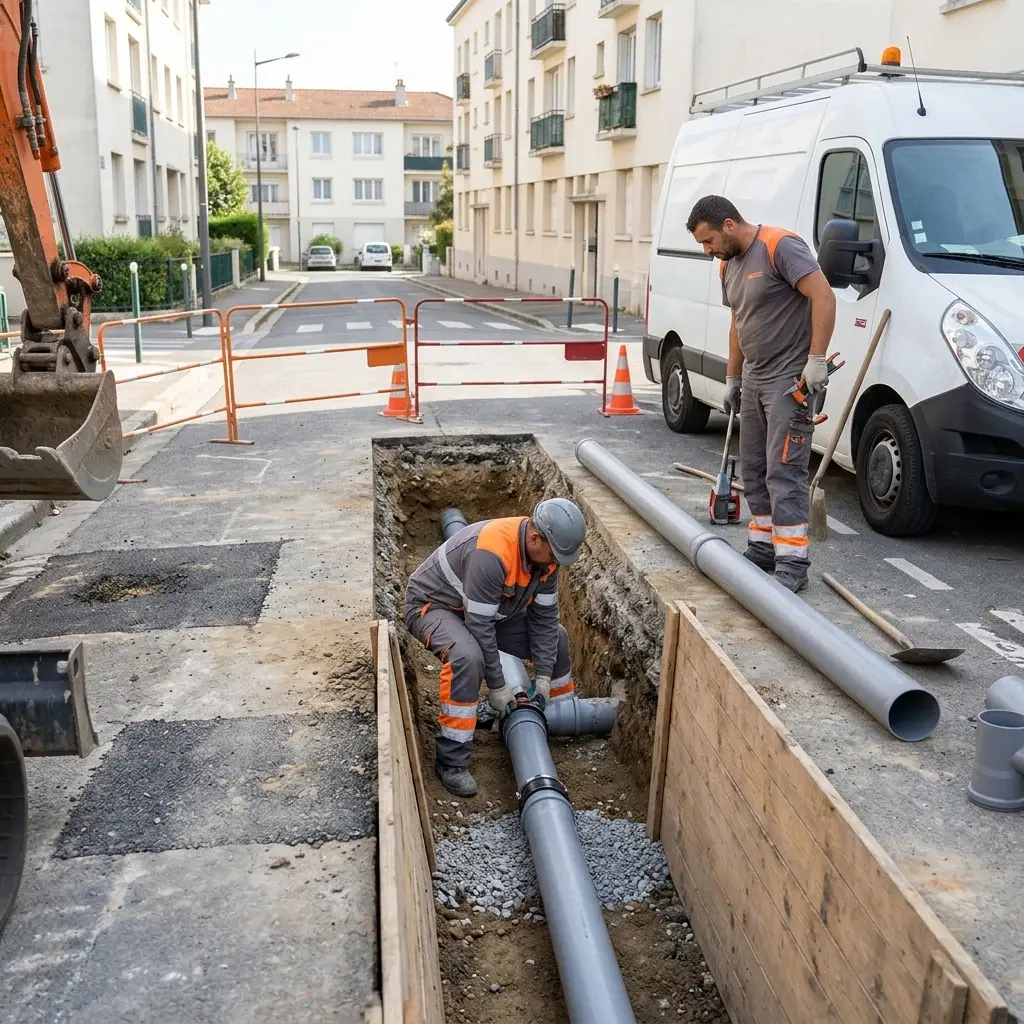Raccordement au tout à l'égout Ivry-sur-Seine (94200)