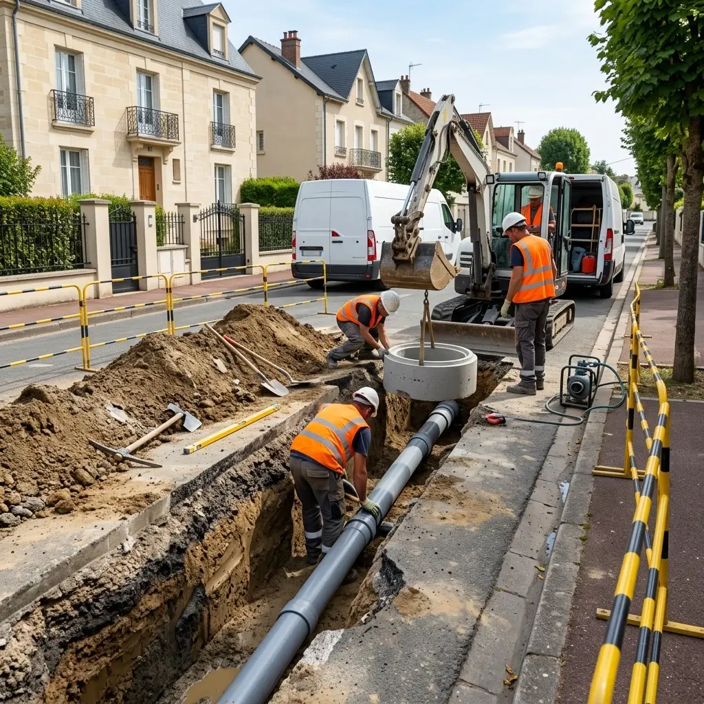 Comment se déroule le raccordement à Saint-Maur-des-Fossés ?