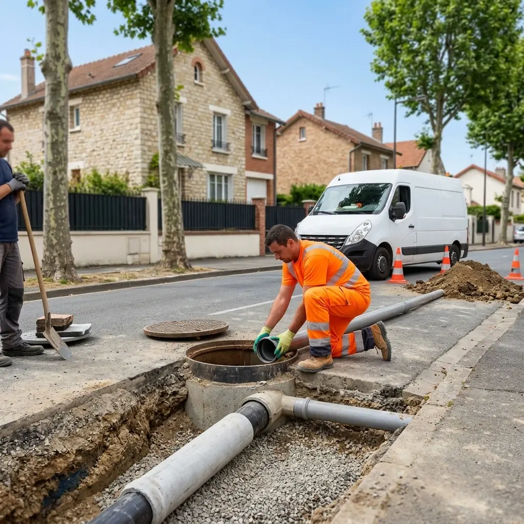 Raccordement au tout à l'égout Saint-Maur-des-Fossés (94210)