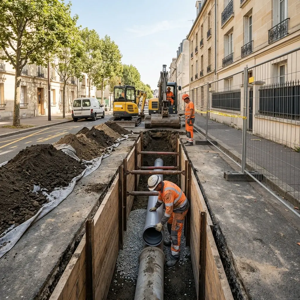 Raccordement au tout à l'égout Charenton-le-Pont (94220)