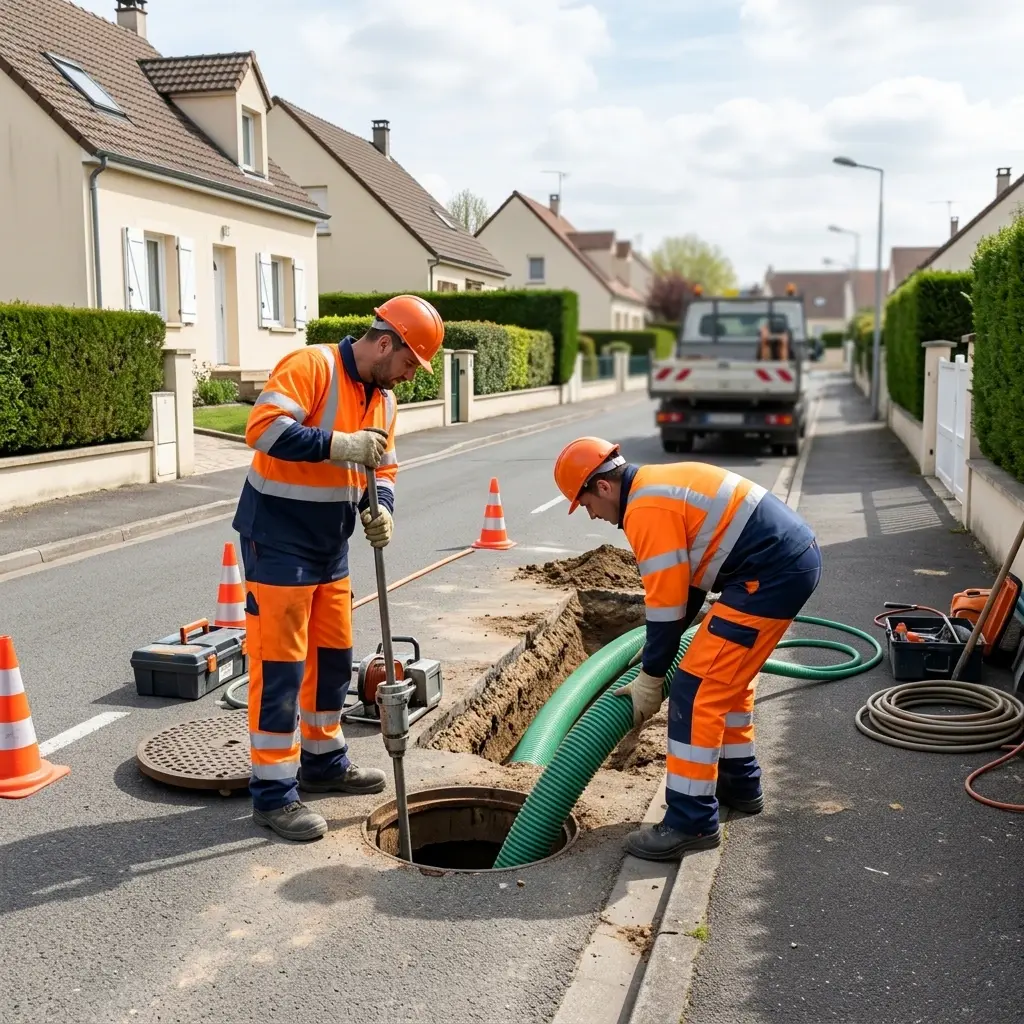 Raccordement au tout à l'égout Thiais (94320)