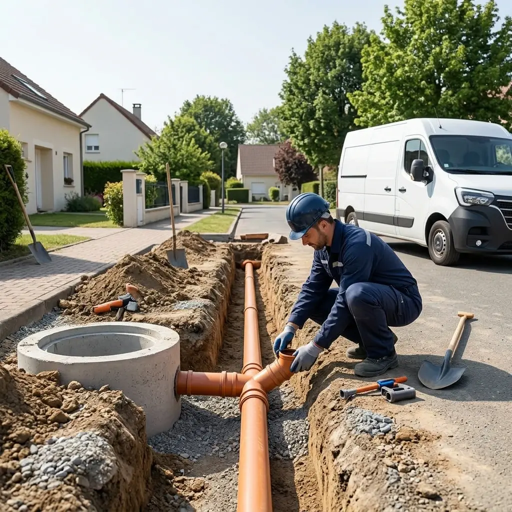 Raccordement au tout à l'égout Bonneuil-sur-Marne (94380)
