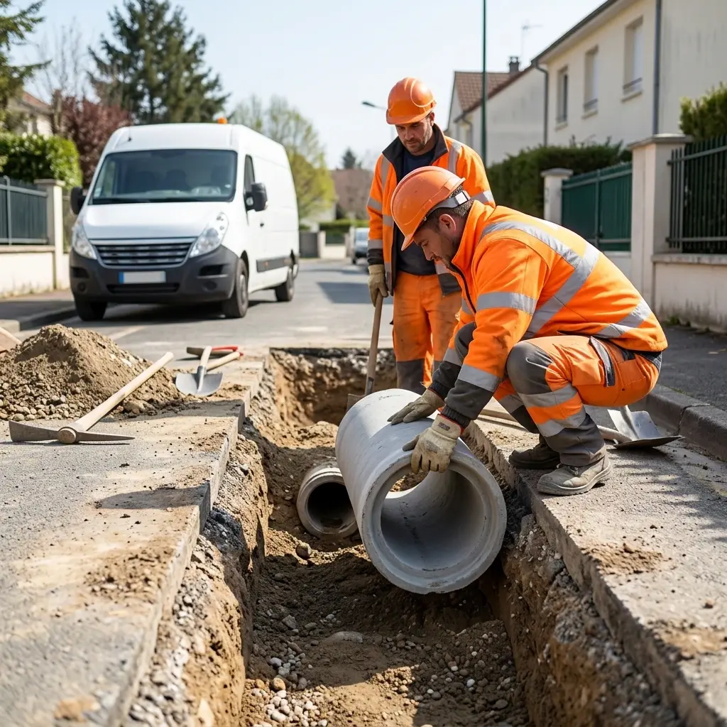 Raccordement au tout à l'égout Vitry-sur-Seine (94400)