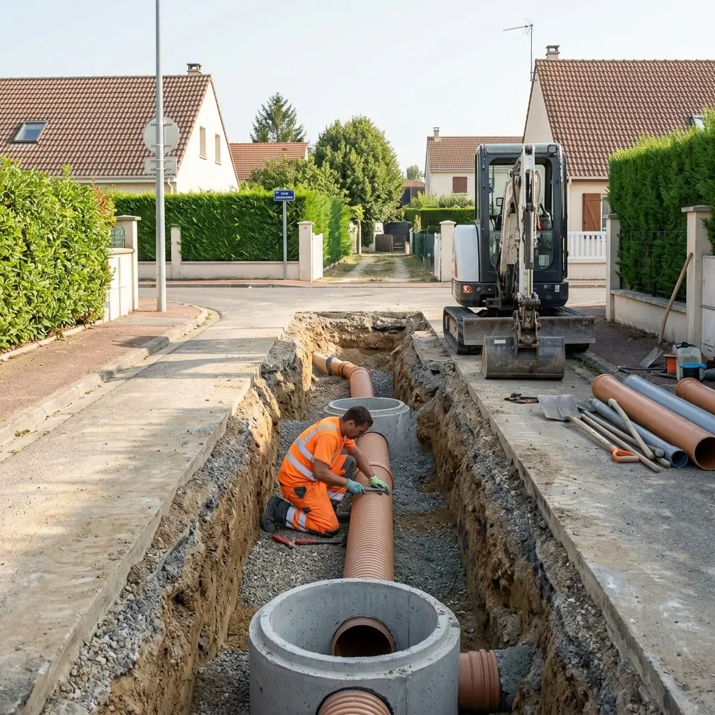 Un réseau d'assainissement fiable pour votre maison