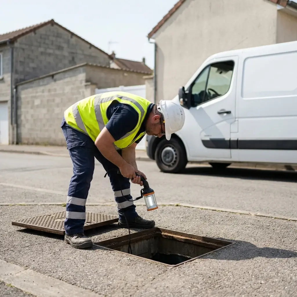 Comment se déroule le raccordement au tout à l'égout à Valenton ?