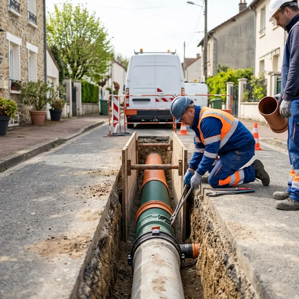 Raccordement au tout à l'égout Ablon-sur-Seine (94480)