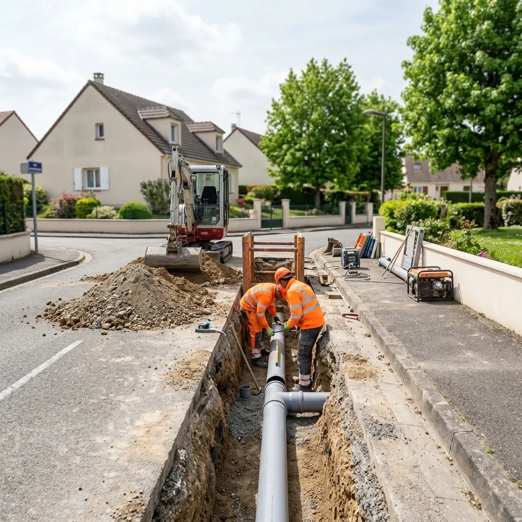 Comment se déroule le raccordement à Ormesson-sur-Marne ?