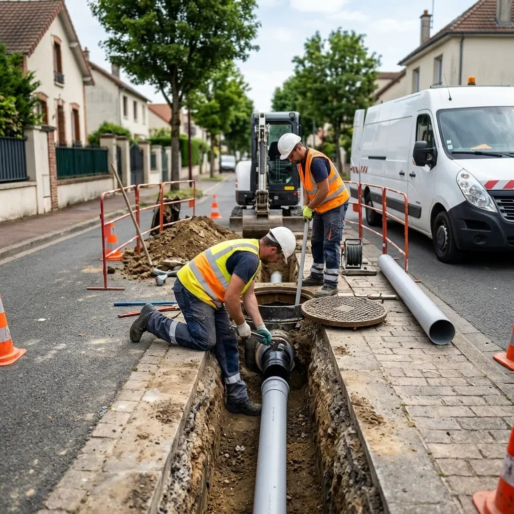 Raccordement au tout à l'égout Ormesson-sur-Marne (94490)