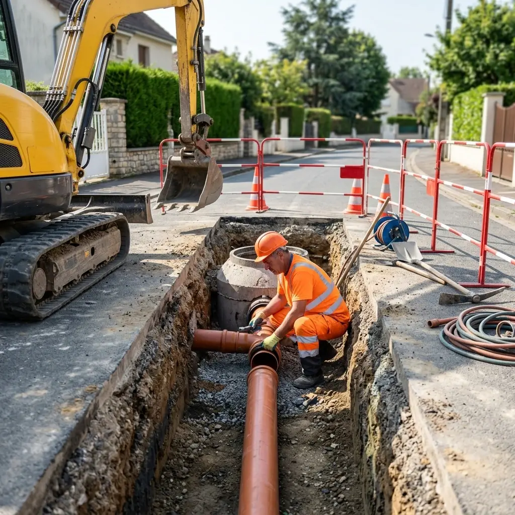 Raccordement au tout à l'égout Champigny-sur-Marne (94500)