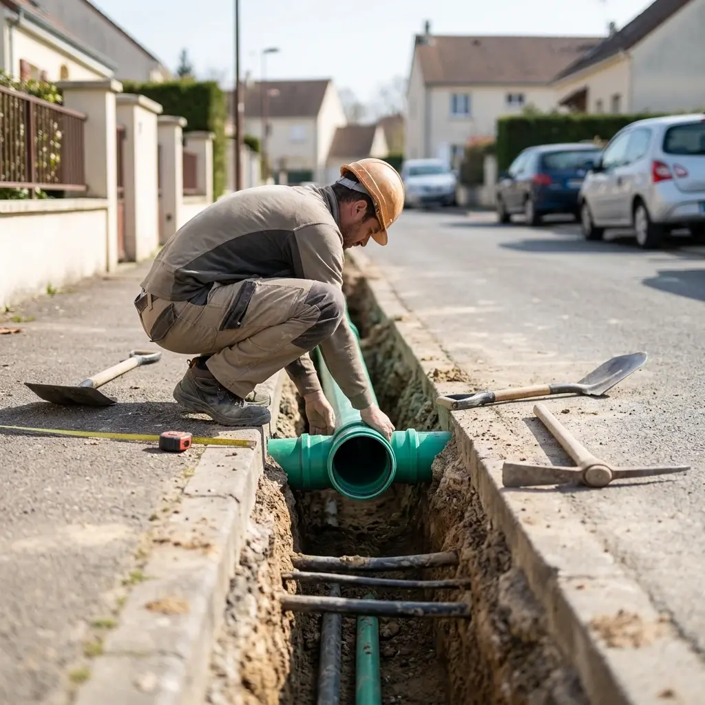 Comment se déroule le raccordement à Cergy ?