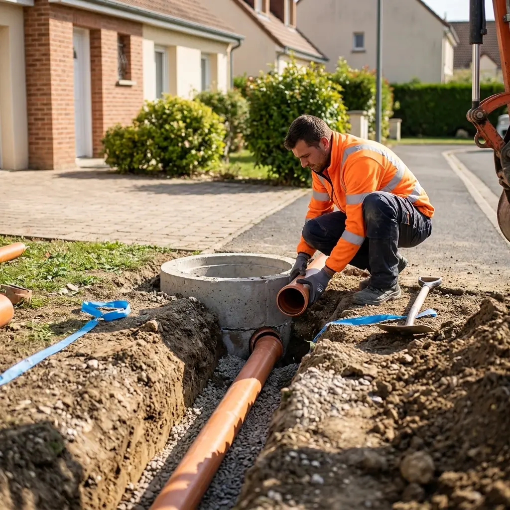 Raccordement au tout à l'égout Neuville-sur-Oise (95000)