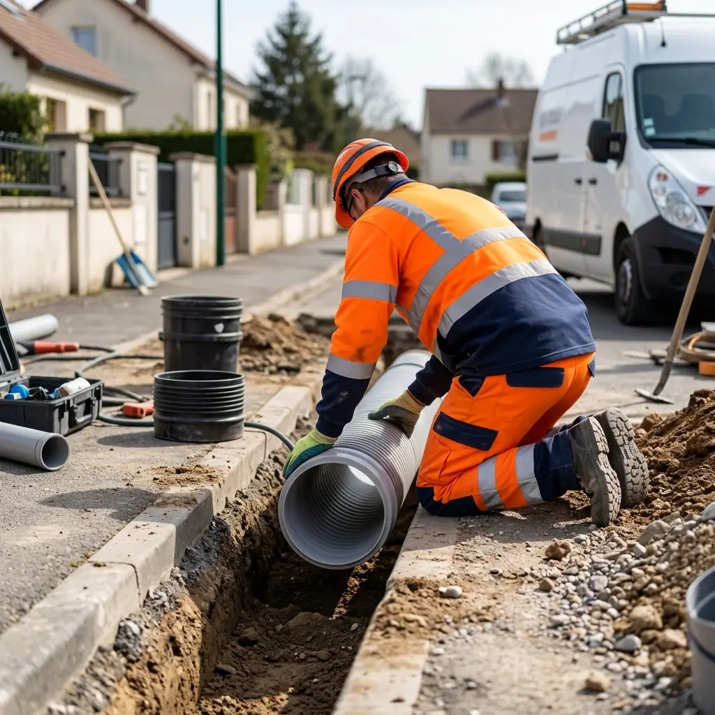 Raccordement au tout à l'égout Sannois (95110)