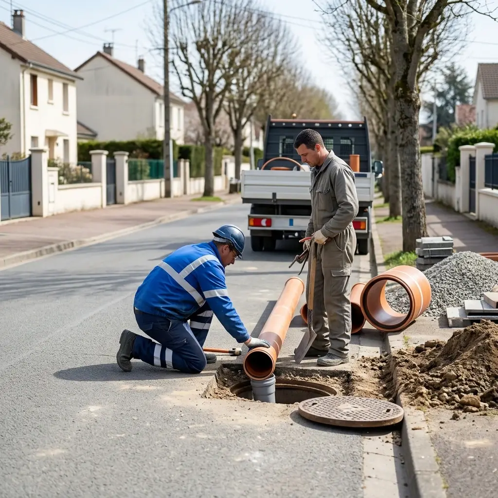 Raccordement au tout à l'égout Taverny (95150)