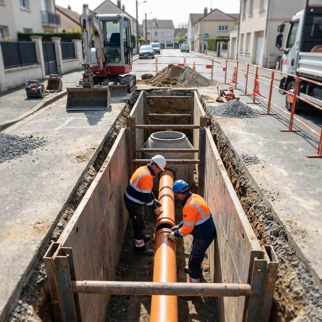 Un réseau d'assainissement fiable pour votre tranquillité