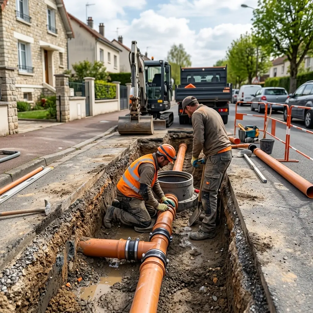 Raccordement au tout à l'égout Herblay-sur-Seine (95220)