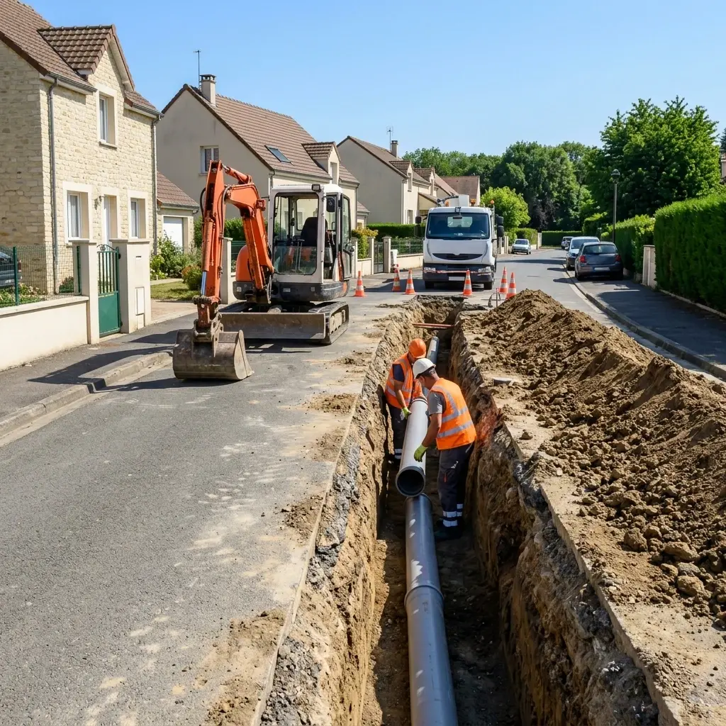 Comment se déroule le raccordement à Chaumontel ?