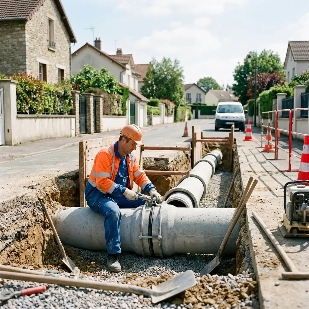 Comment se déroule le raccordement à Épinay-Champlâtreux ?