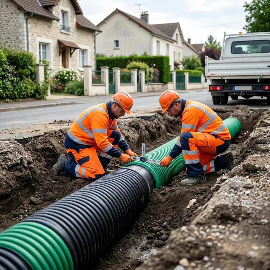 Une solution fiable pour le tout à l'égout à Seugy