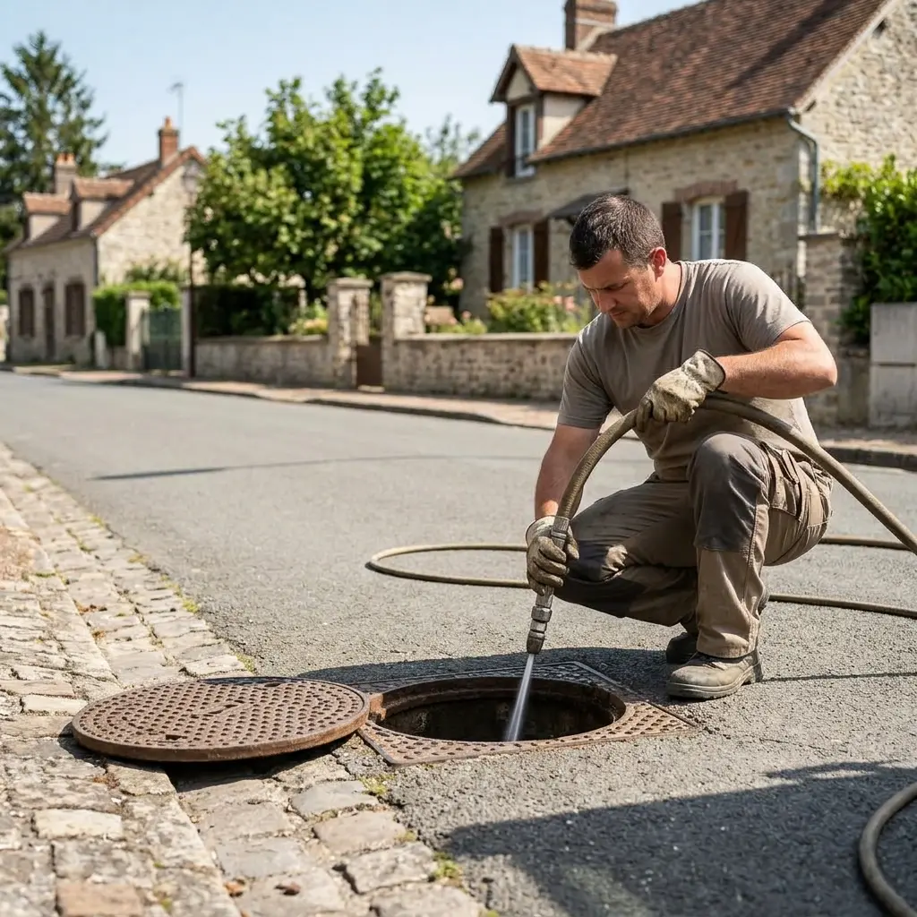 Comment se déroule le raccordement à Hérouville-en-Vexin ?