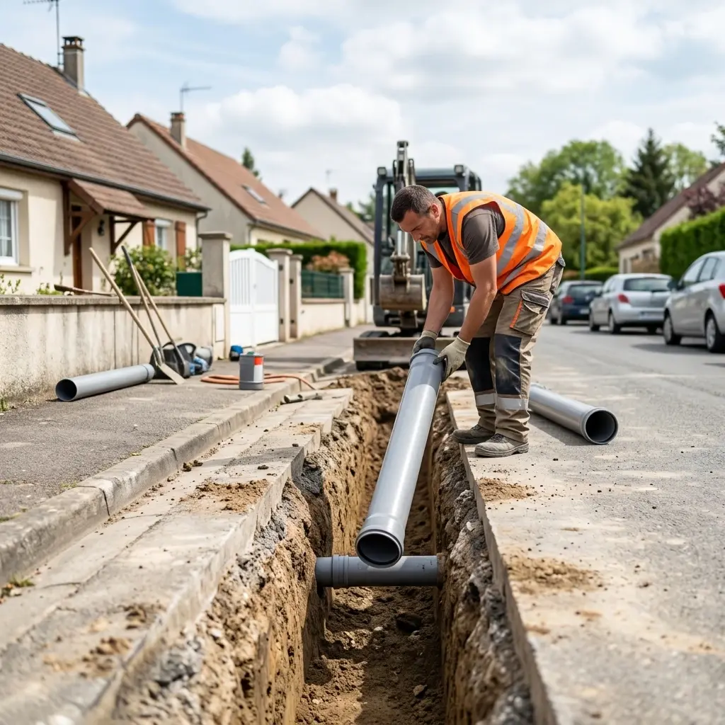 Comment bien préparer vos travaux raccordement à Domont