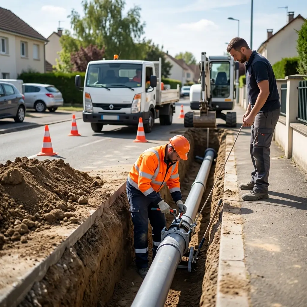 Raccordement au tout à l'égout Persan (95340)