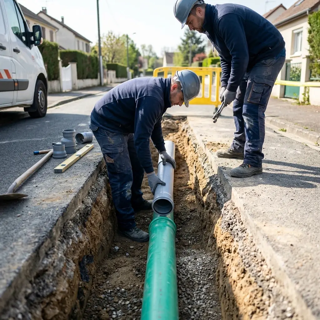Comment se déroule le raccordement à Ronquerolles ?