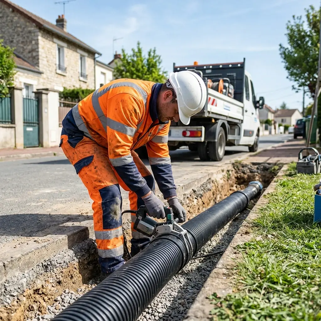 Comment se déroule l'intervention à Saint-Brice-sous-Forêt ?