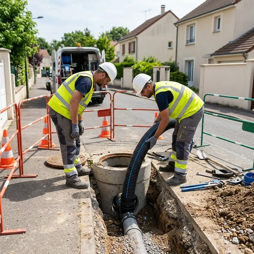 Comment se déroule le raccordement à Montigny-lès-Cormeilles ?