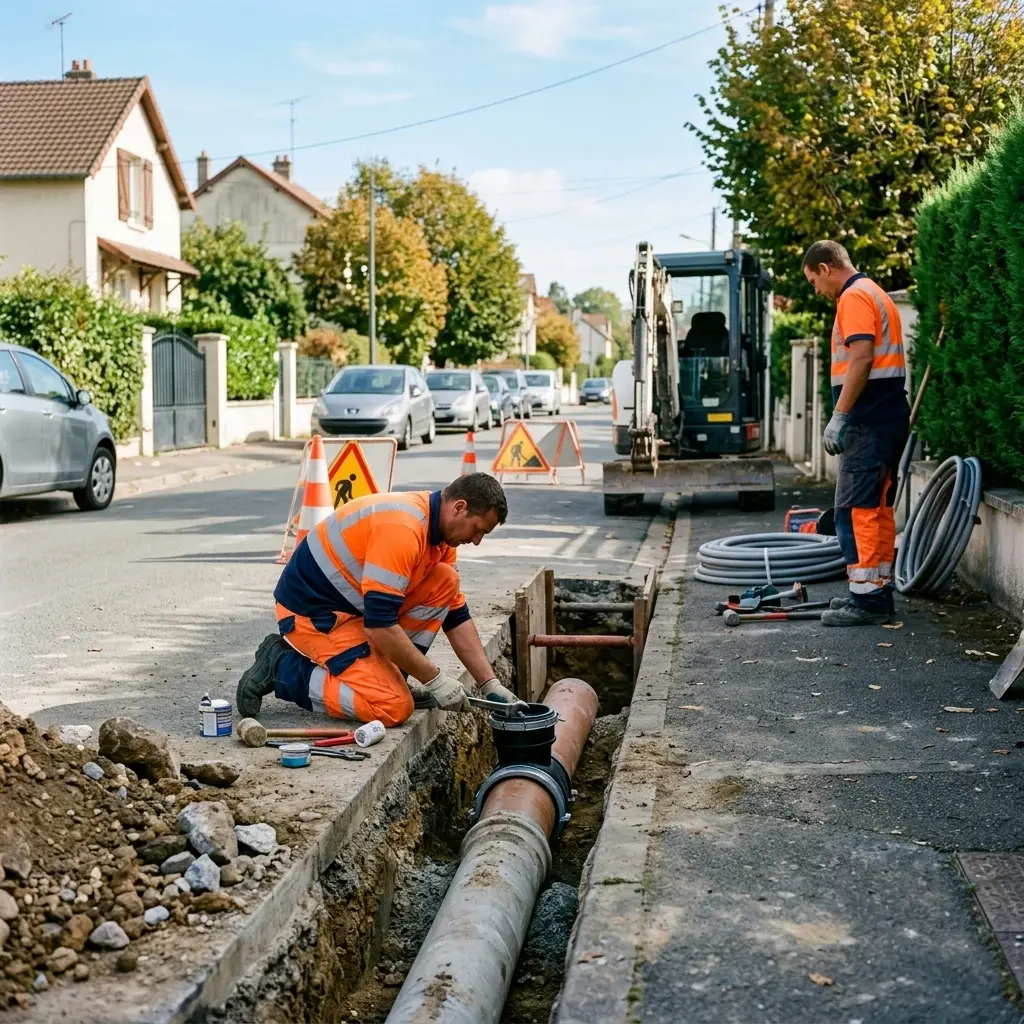 Comment se déroule le raccordement à Saint-Prix ?