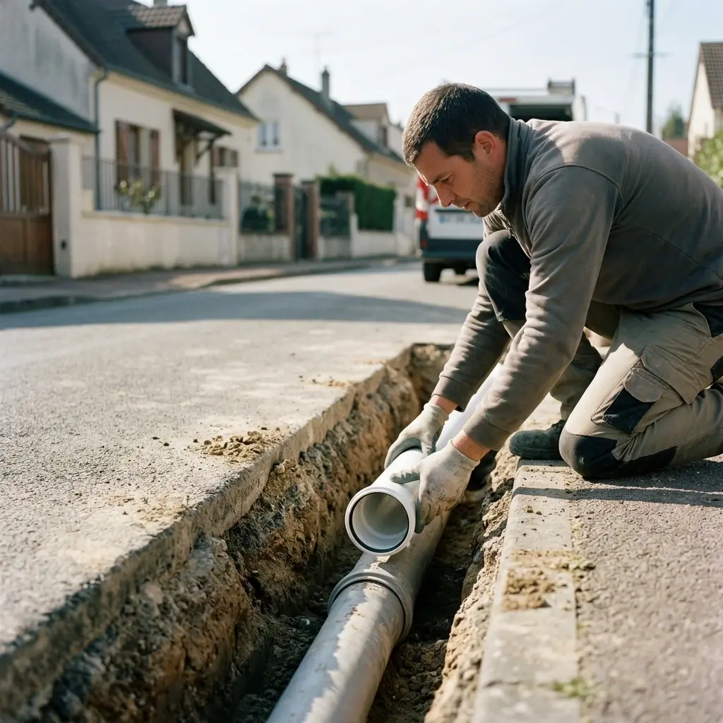 Raccordement au tout à l'égout Saint-Prix (95390)