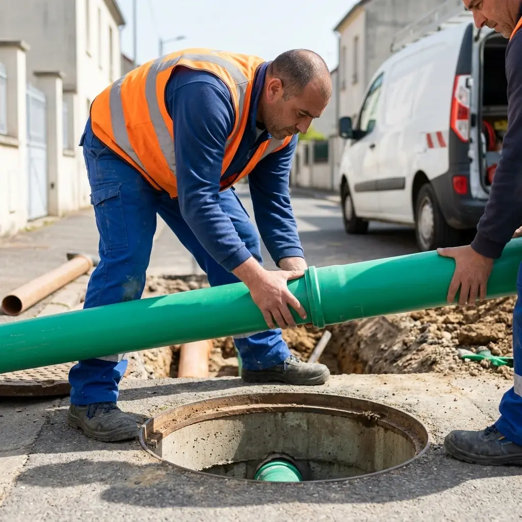 Raccordement au tout à l'égout Villiers-le-Bel (95400)