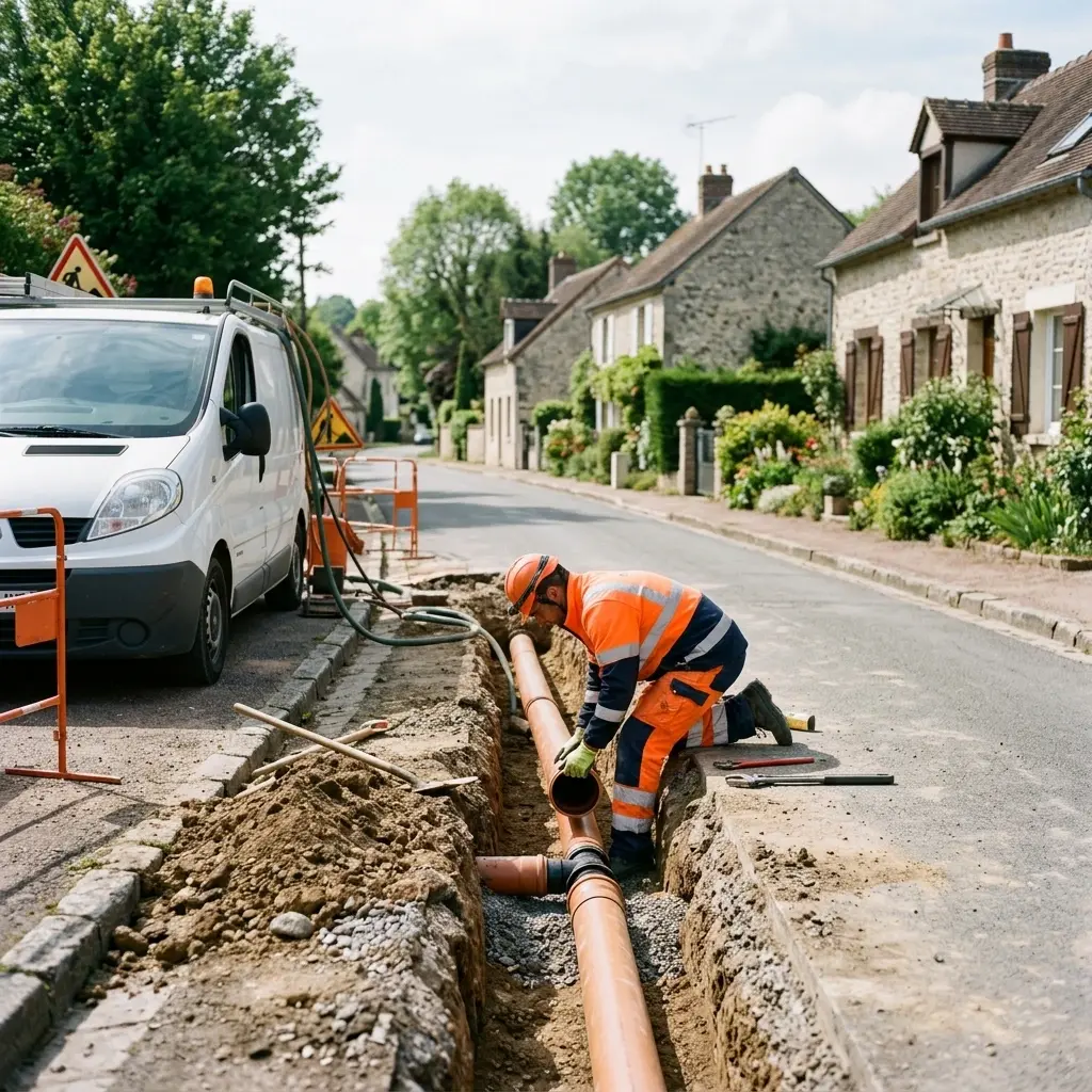 Comment se déroule l'intervention à Maudétour-en-Vexin ?
