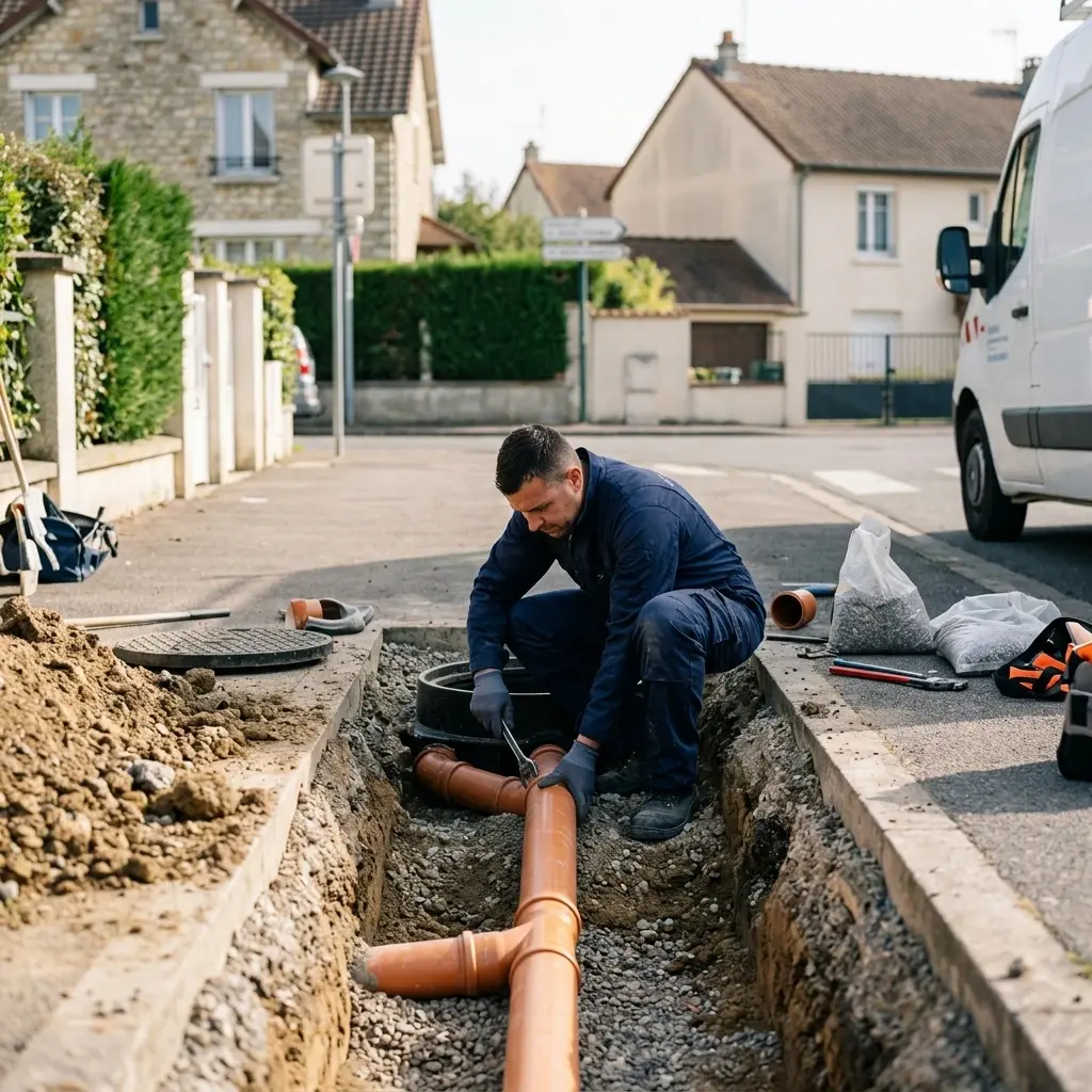 Raccordement au tout à l'égout Butry-sur-Oise (95430)