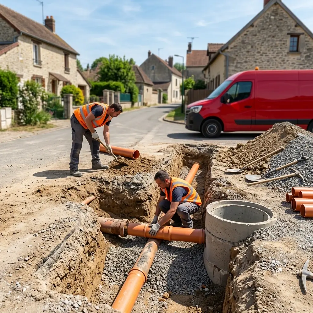 Comment se déroule le raccordement à Avernes ?