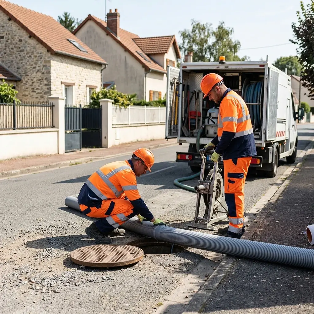 Raccordement au tout à l'égout Condécourt (95450)