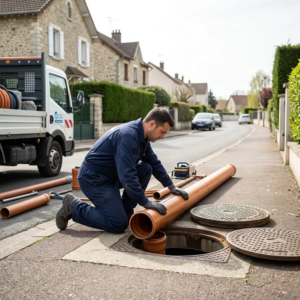 Prévenir les problèmes d'écoulement après vos travaux à Sagy