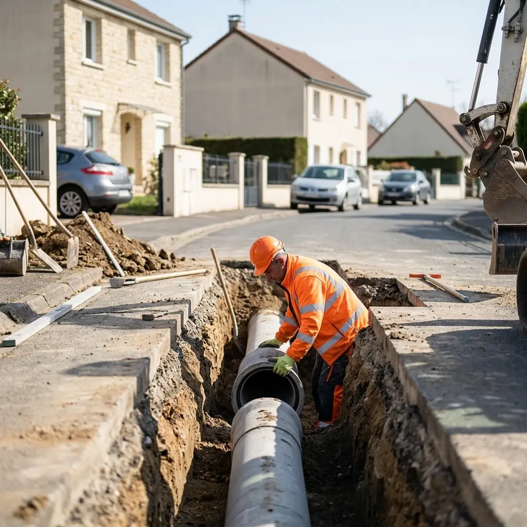 Raccordement au tout à l'égout Ézanville (95460)