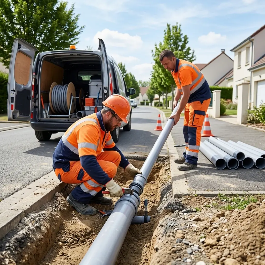 Comment se déroule le raccordement à Fosses ?