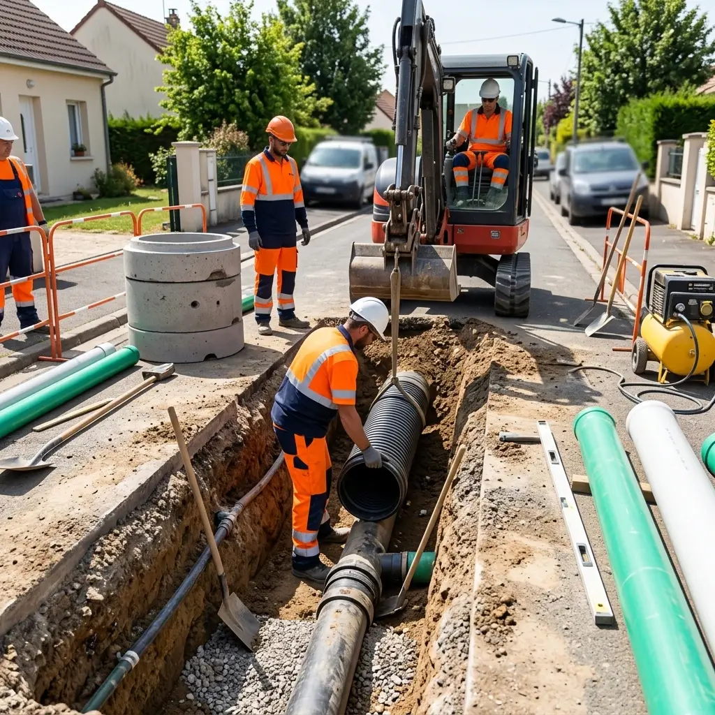 Comment se déroule le raccordement à Vémars ?