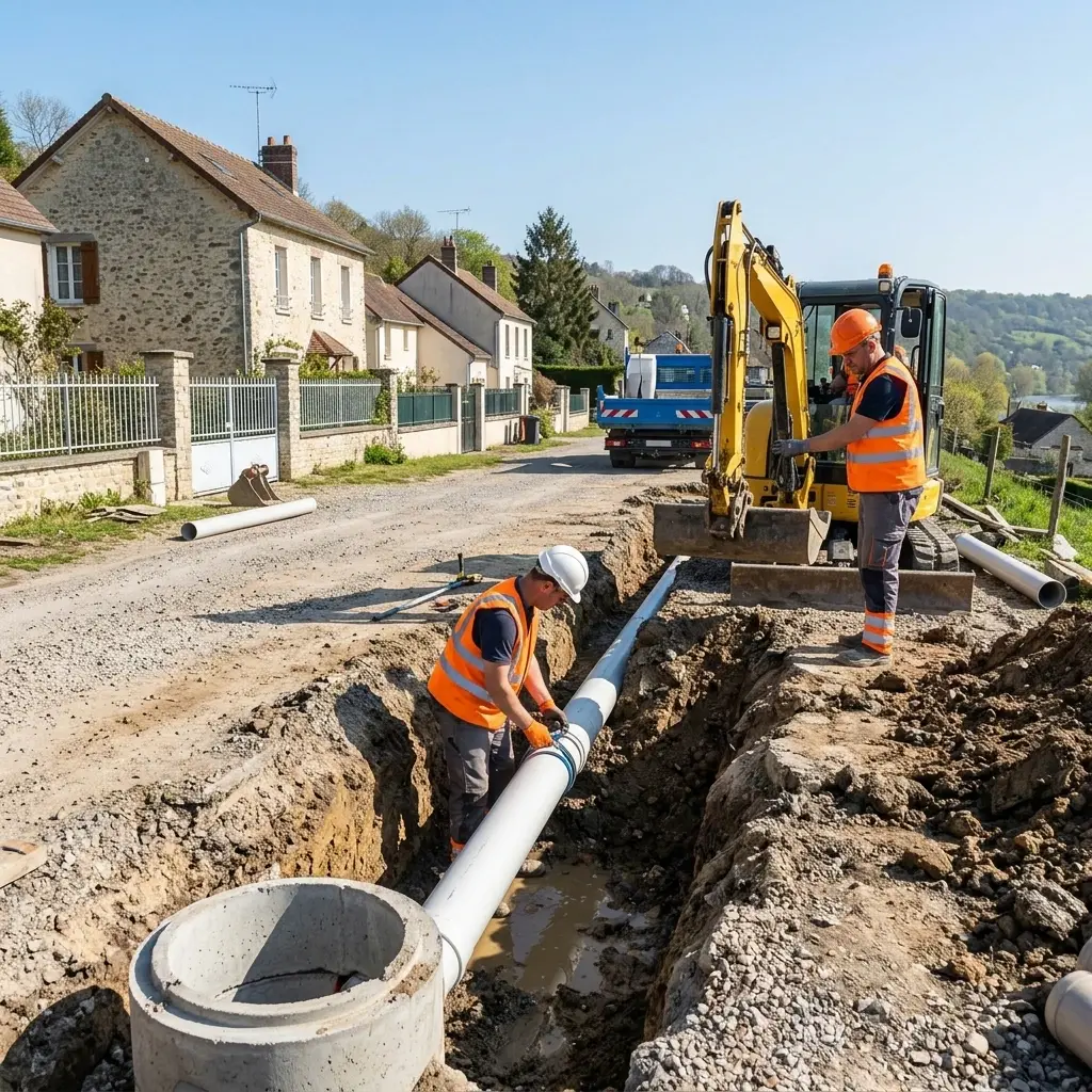 Prévenir les problèmes d'assainissement à Vétheuil