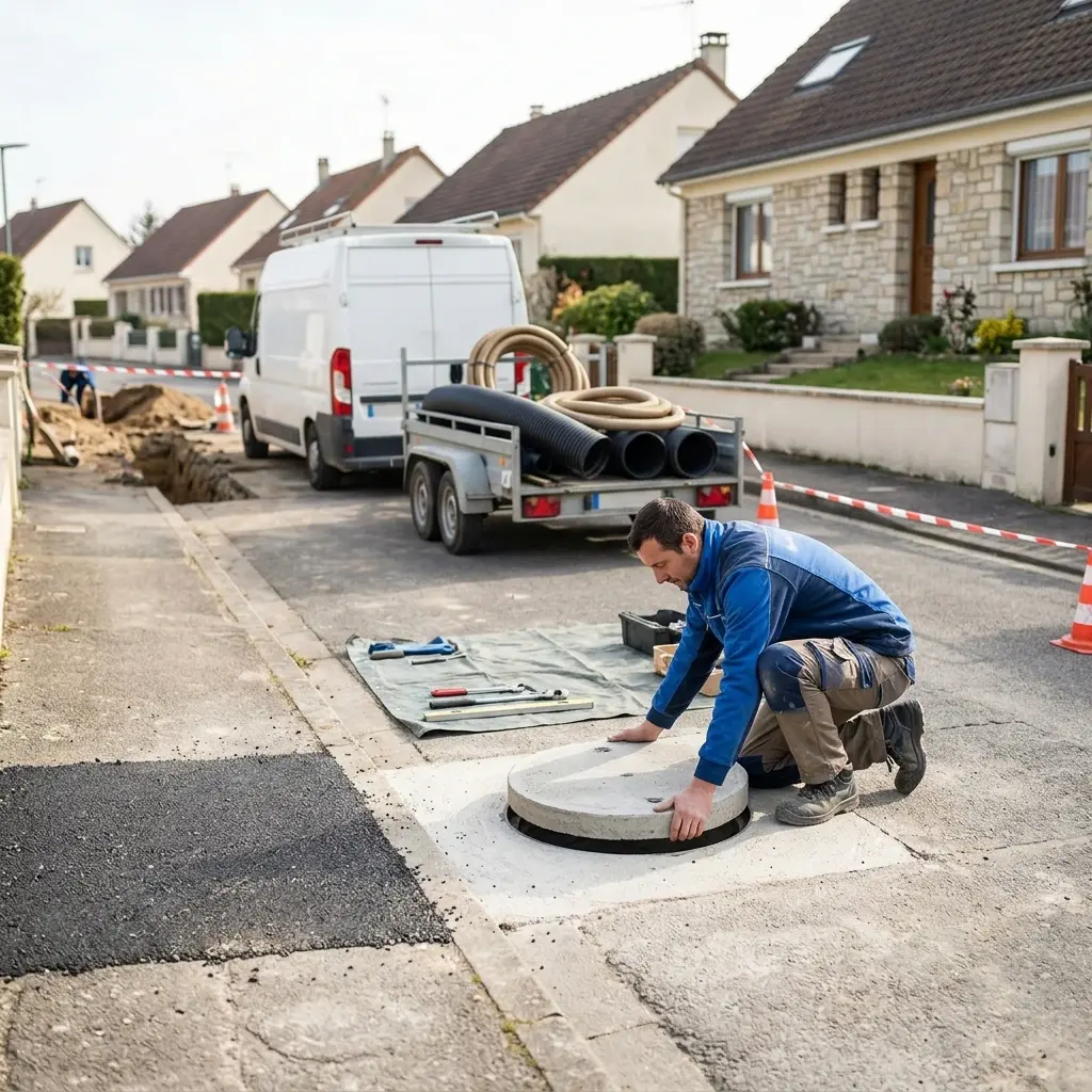 Raccordement au tout à l'égout La Frette-sur-Seine (95530)
