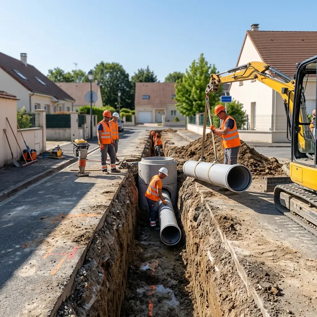 Comment se déroule le raccordement à Bessancourt ?