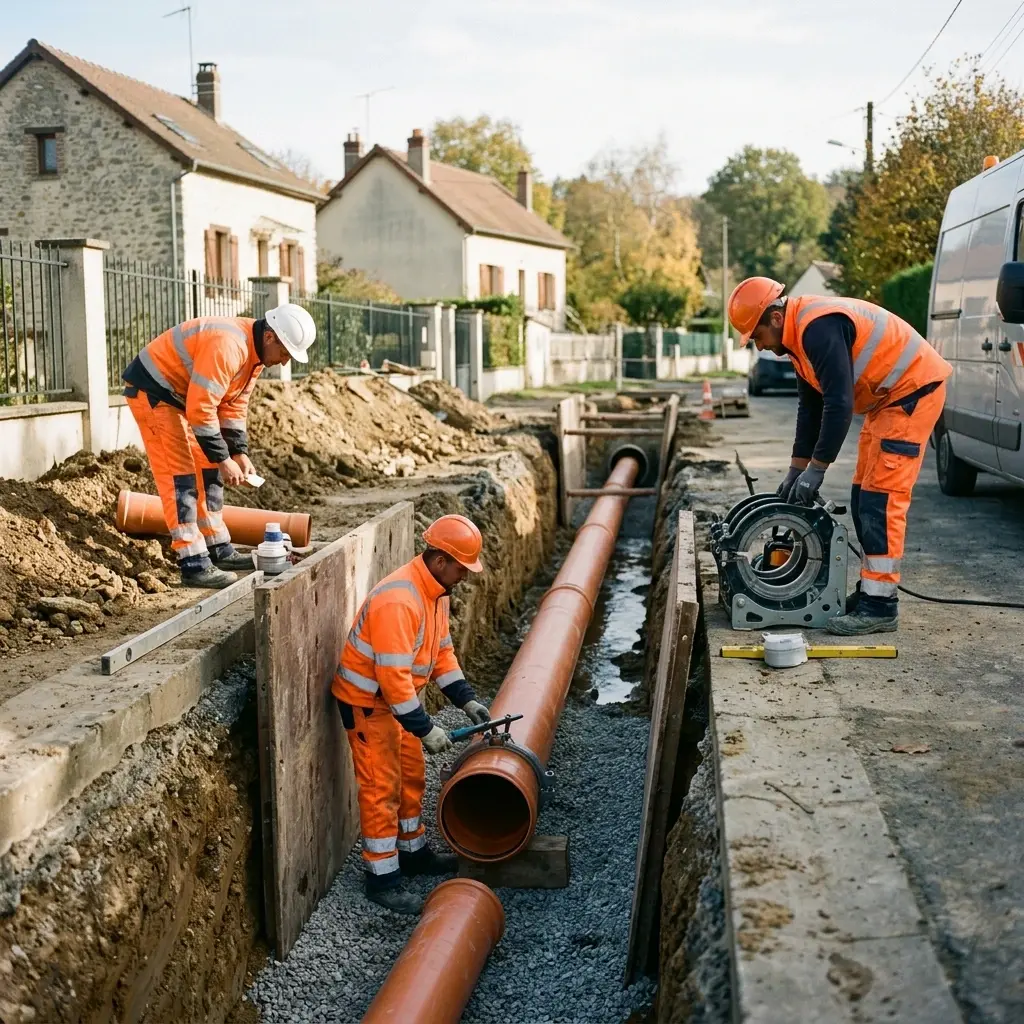 Comment se déroule le raccordement à Bréançon ?