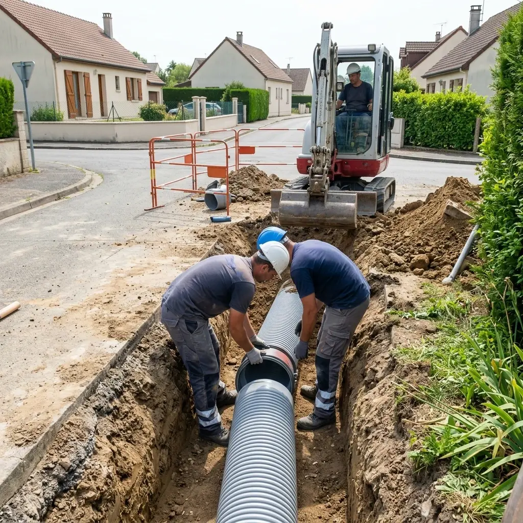 Comment se déroule le raccordement à Neuilly-en-Vexin ?