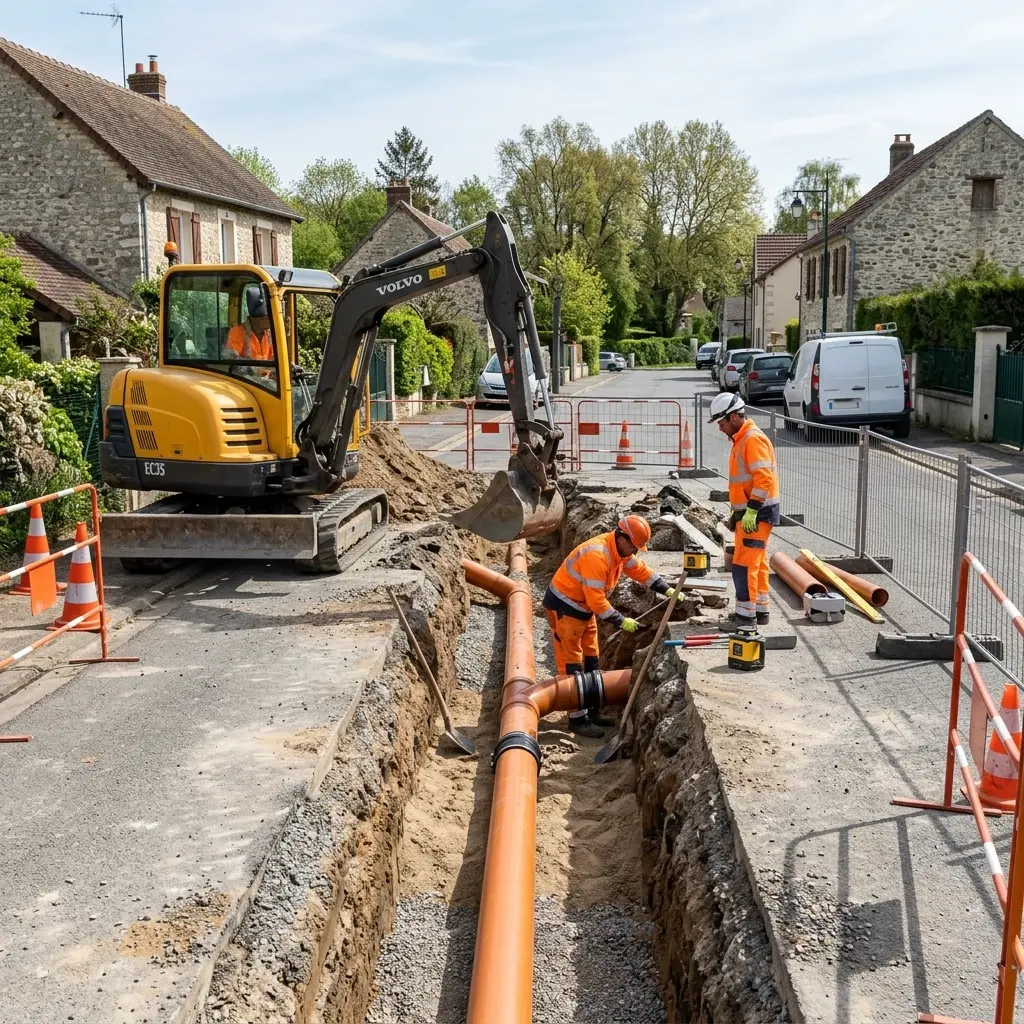 Besoin d'un raccordement rapide à Courcelles-sur-Viosne ?